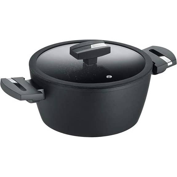 Die 15 besten Kochtöpfe aus Aluminium, die das Kochen schneller und einfacher machen 2 Set 2 m 20 cm hoher Topf + Deckel Balance Profile 20 cm
