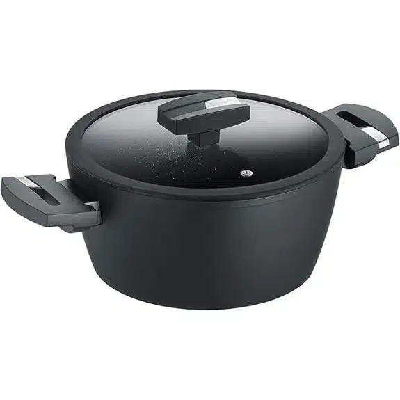 Die 15 besten Kochtöpfe aus Aluminium, die das Kochen schneller und einfacher machen 2 Set 2 m 20 cm hoher Topf + Deckel Balance Profile 20 cm