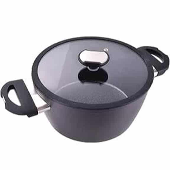 15 Best Kochtöpfe Gasherd Geeignet: Töpfe, die jede Küche aufwerten 12 Pfannenset 2 m 24 cm hoch + Deckel Balance Profil 24 cm
