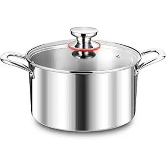 15 Best Kochtöpfe Gasherd Geeignet: Töpfe, die jede Küche aufwerten 8 Herogo 5-Quart-Edelstahl-Suppentopf mit Deckel