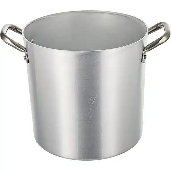 Die 15 besten Kochtöpfe aus Aluminium, die das Kochen schneller und einfacher machen 14 Pentole Agnelli Aluminium-Suppentopf mit 2 Griffen Durchmesser - 24 cm.