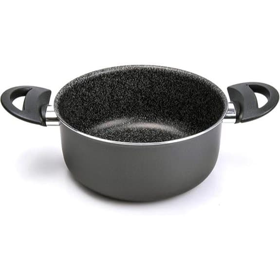 Alluflon Tradition Italy Auflaufform Aluminium Schwarz 16 cm
