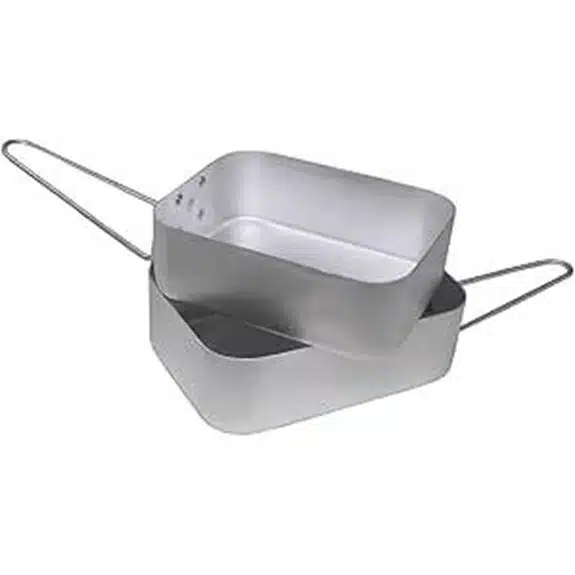 Die 10 besten Camping-Töpfe aus Aluminium, auf die erfahrene Campingköche schwören 3 Max Fuchs Dutch Mess Kit Alu zweiteilig