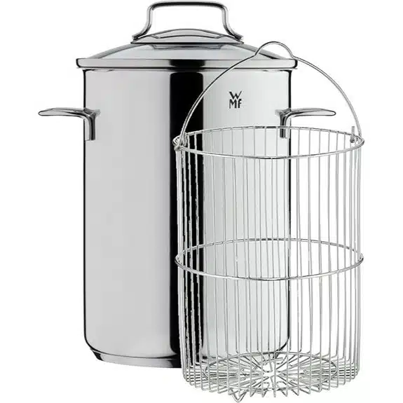15 Best Kochtöpfe mit Siebeinsätzen, die das Abgießen erleichtern 14 Asparagus cooker 16cm MIT DRAHTEINSATZ