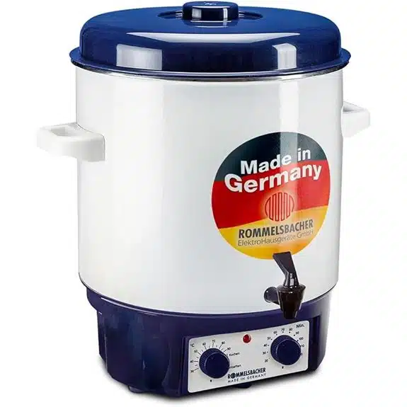 Die 12 besten Glühweintöpfe, um jede festliche Runde zu erwärmen 12 Rommelsbacher Vollautomatischer Heißpunsch-/Einmachkocher