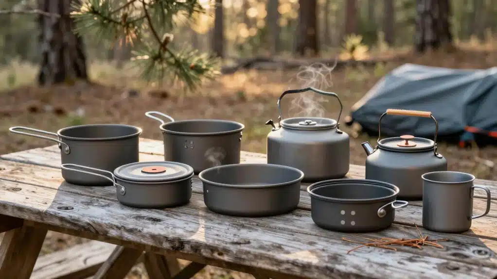 Die 5 besten Topfsets für Camping, die das Kochen im Freien zum Kinderspiel machen 1 Die besten Camping-Kochgeschirrsets