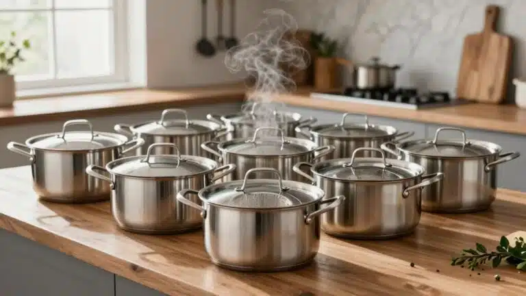 15 Best Kochtöpfe mit Siebeinsätzen, die das Abgießen erleichtern 9 beste Töpfe mit Sieben