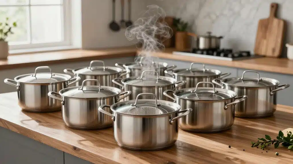 15 Best Kochtöpfe mit Siebeinsätzen, die das Abgießen erleichtern 1 beste Töpfe mit Sieben