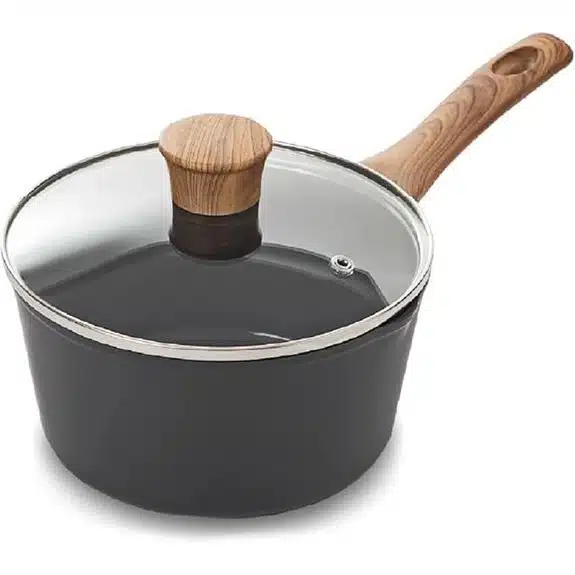 15 Best Kochtöpfe keramikbeschichtet That Make Cooking a Breeze 3 Blackmoor 18 cm Stielkasserolle mit Glasdeckel