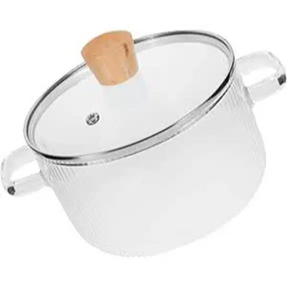 15 Best Kochtöpfe für Babybrei, die Breizeit Einfacher und Sicherer Machen 11 Cabilock Kochgeschirr aus Borosilikatglas mit Griffen