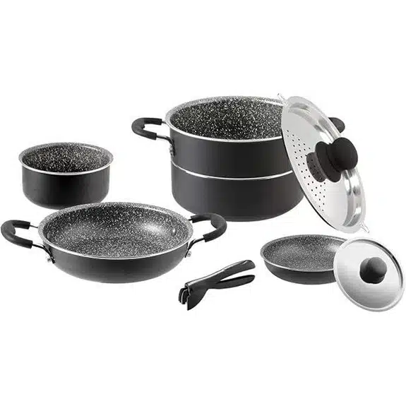 Die 5 besten Topfsets für Camping, die das Kochen im Freien zum Kinderspiel machen 2 Brunner Piraten-Camping-Kochgeschirr- und Geschirrset (20 cm)