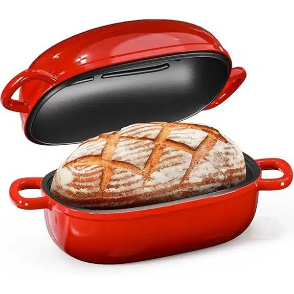 Die 10 besten Schmortöpfe, die jedes Essen zu einem Genuss machen 4 Gusseiserner Brotbackofen 2,5 l (blau)