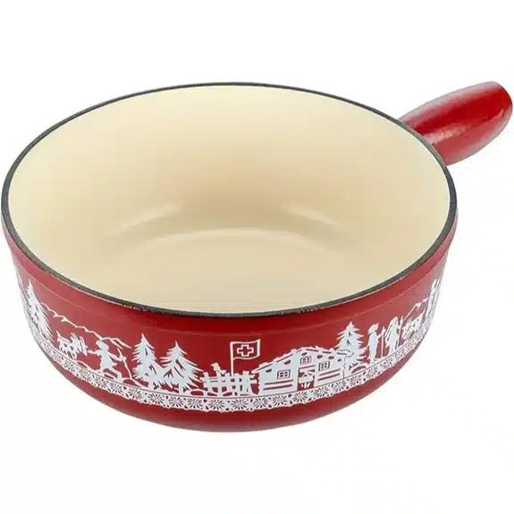 15 Best Fonduetöpfe für Gesellige Abende mit Geschmack 7 KUHN RIKON Fondue-Topf aus Gusseisen, 24 cm