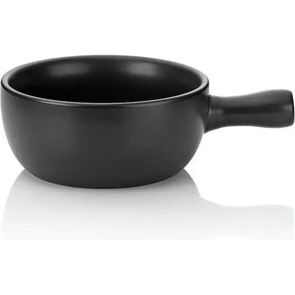 15 Best Fonduetöpfe für Gesellige Abende mit Geschmack 10 Kela Keramik-Käsefonduetopf (22,5 cm)