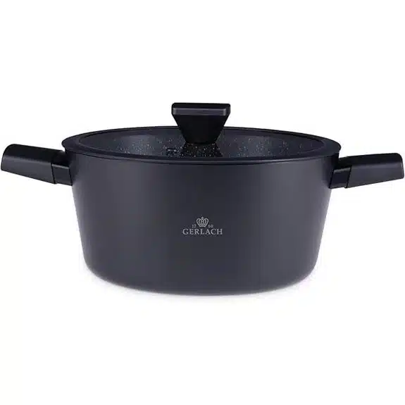 10 Best Kochtöpfe antihaft, die jede Küche sofort aufwerten 10 Gerlach Granitex 24 cm keramikbeschichteter Topf (4,4 l)