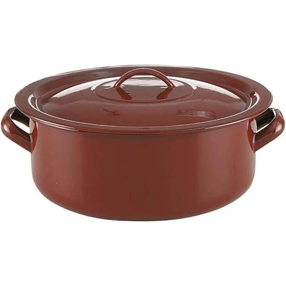 Die 15 besten emaillierten Kochtöpfe, die das tägliche Kochen zum Vergnügen machen 5 Quid Classic - Auflaufform mit Deckel 28 cm