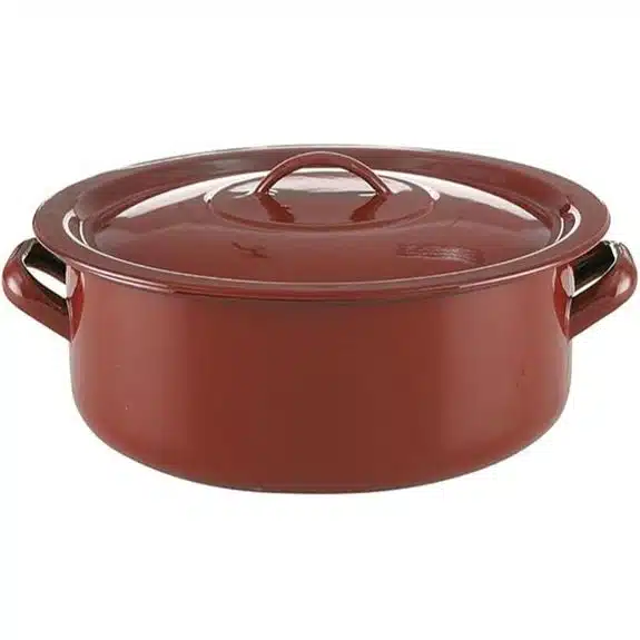 5 Best Kochtöpfe aus Emaille, die jede Küche aufwerten 5 Quid Classic - Auflaufform mit Deckel 12 cm