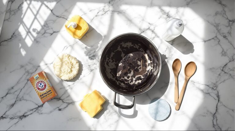 Einen angebrannten Topf reinigen, 7 einfache Schritte 8 einen angebrannten Topf reinigen