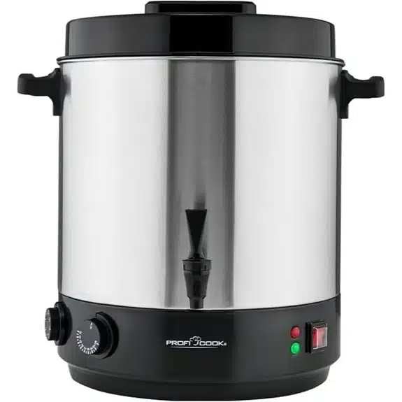 10 Best Einkochtöpfe elektrisch That Make Canning Easier Than Ever 8 ProfiCook 2-in-1-Gerät für Heißgetränke und Konservierung