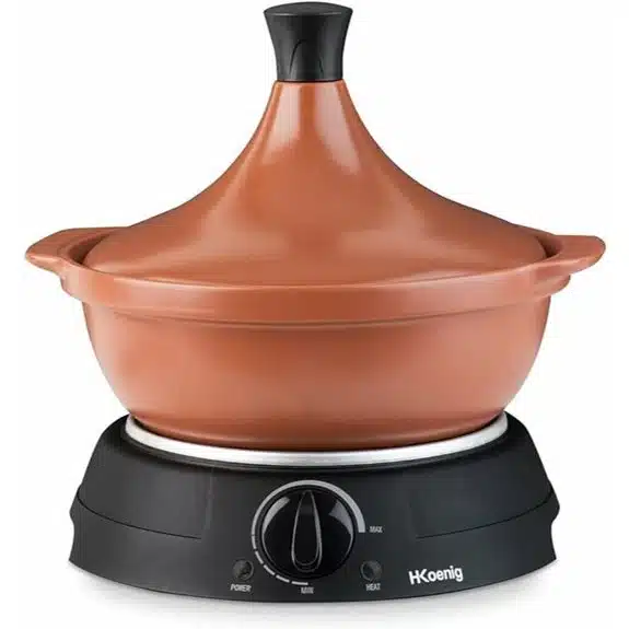 Die 5 besten Tajines, die das Abendessen unter der Woche zu einem Festmahl machen 2 H.Koenig TAJ3 Electric Tajine 300 Watt