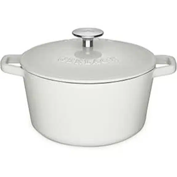 15 Best Gusseisen-Töpfe, die jede Küche sofort aufwerten 7 Gerlach 3L Emaillierter Gusseisen-Kochtopf mit Deckel