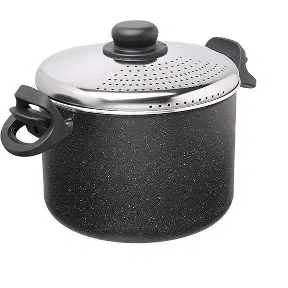 10 Best Kochtöpfe für Pasta, die jede Nudel perfekt kochen 3 Moneta Etnea Artech Ultra Nudeltopf mit Sieb