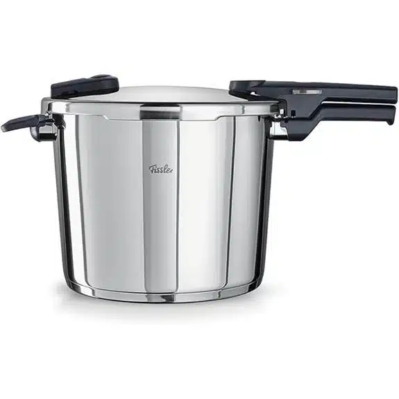 5 Best Kochtöpfe 10 Liter für Große Portionen und Familien 3 Fissler Vitaquick 10L Edelstahl-Schnellkochtopf
