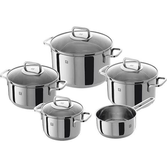 Zwilling Quadro 5-teiliges Induktionskochgeschirrset