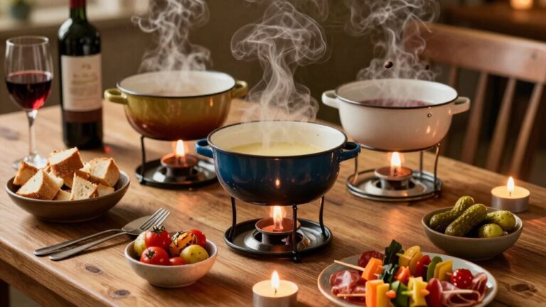 Fonduetöpfe für gesellige Runden