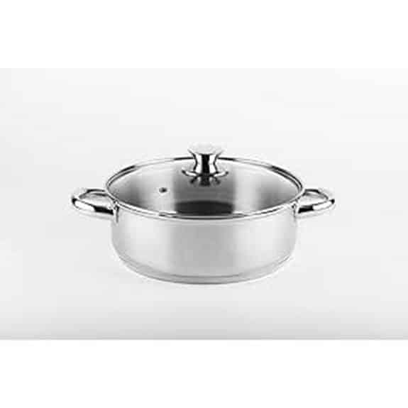 Die 15 besten Kochtöpfe aus Edelstahl 18/10, die jedes Essen zu einem Meisterwerk machen 8 Vier CI12 18/10 Edelstahl 18 cm Topf