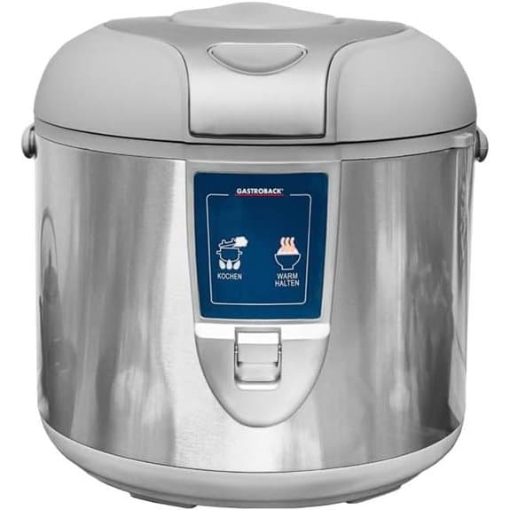 Die 10 besten Reiskocher-Töpfe, mit denen Reis jedes Mal perfekt gelingt 11 Gastroback GmbH 42507 Design Reiskocher