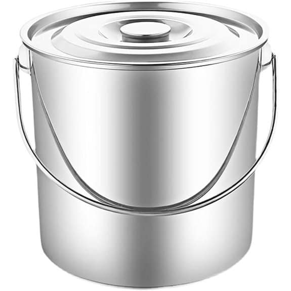 Die 10 besten Kochtöpfe mit 20 Litern Fassungsvermögen, mit denen das Kochen großer Mengen zum Kinderspiel wird 10 20-Liter-Suppentopf mit schwerem Boden, Griff und Deckel