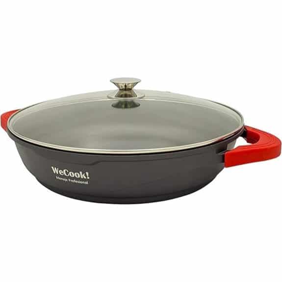 WECOOK Ecostone 40 cm Induktions-Antihaft-Kochtopf