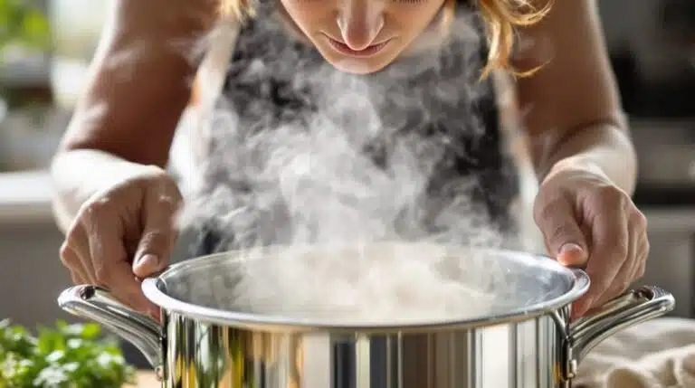 Wie lange man mit einem Kochtopf inhalieren sollte, 10 Schritte um es richtig zu machen 11 Inhalieren mit einem Topf