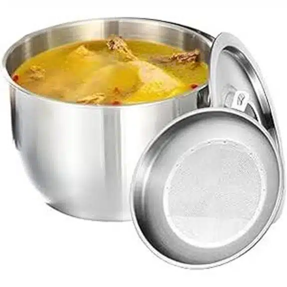 Die 5 besten Wandertöpfe, die Wandergerichte überraschend gourmettauglich machen 4 Großer Campingtopf aus Edelstahl mit Deckel