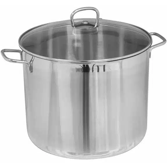 Die 9 besten Kochtöpfe mit 15 Litern Fassungsvermögen, mit denen das Kochen großer Mengen zum Kinderspiel wird 6 Karl Krüger Jumbotopf 30cm 17,0l Edelstahl