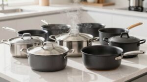 Leichtes Kochgeschirr für Küchen