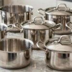 Luxus-Kochgeschirr aus Edelstahl