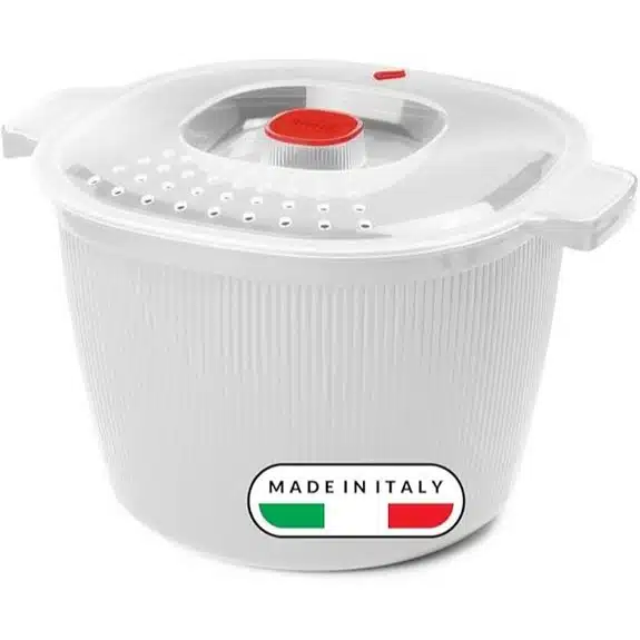 10 Best Kochtöpfe für Pasta, die jede Nudel perfekt kochen 9 Snips Mikrowellen-Nudel- und Kartoffeldämpfer (4 l)