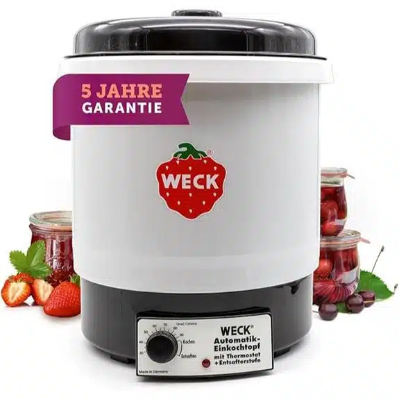 Die 12 besten Glühweintöpfe, um jede festliche Runde zu erwärmen 2 WECK WAT34 Kunststoff-Einmachmaschine (29 l)