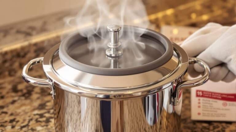 Schnellkochtopf Vakuumentlüftung