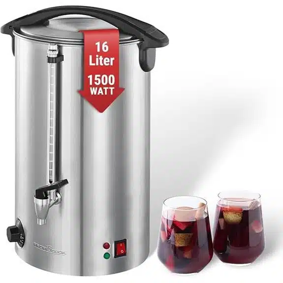 Die 12 besten Glühweintöpfe, um jede festliche Runde zu erwärmen 8 Profi Cook PC-HGA 1111 Heissgetr nkeaut