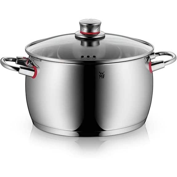Die 10 besten Nudeltöpfe, die den Pasta-Abend zum Kinderspiel machen 3 WMF 775246380 Quality One Topf mit Cool+ Deckel 24 cm