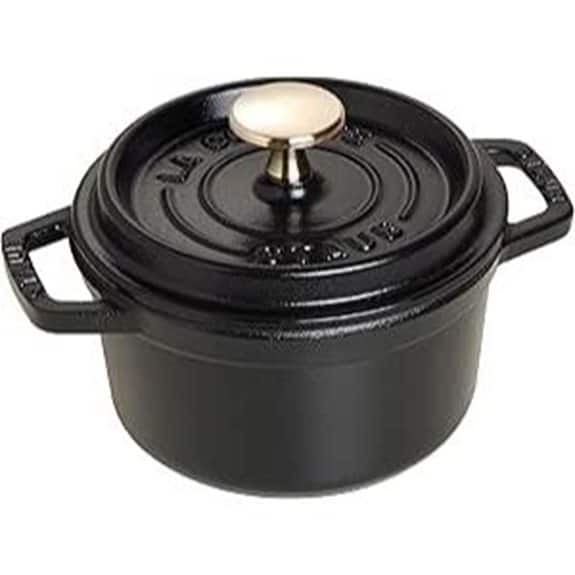 Staub Runde Auflaufform mit Deckel 22 cm