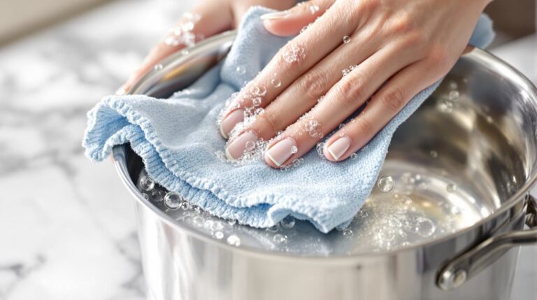 Kratzfreie Topfreinigung