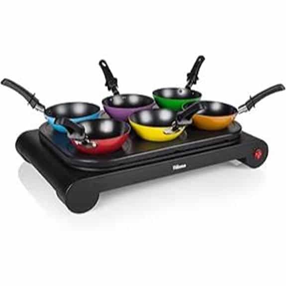 Die 10 besten Woks, mit denen Sie aus Pfannengerichten Gerichte in Restaurantqualität zaubern können 2 Wok-Set 6 Wok-Pfannen | Tristar BP2827