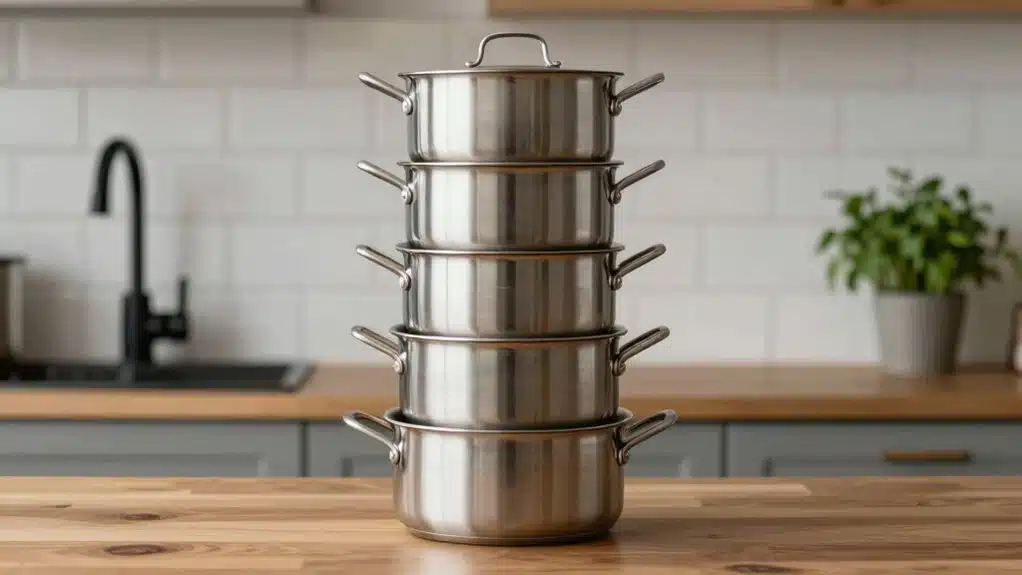 7 Stapelbare Kochtöpfe, die Deine Küche sofort Ordentlicher Machen 1 Stapelbare Töpfe zur Organisation