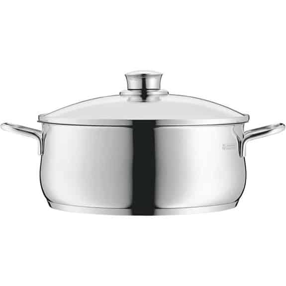 WMF Diadem Plus Edelstahl-Topf mit Deckel, 16 cm