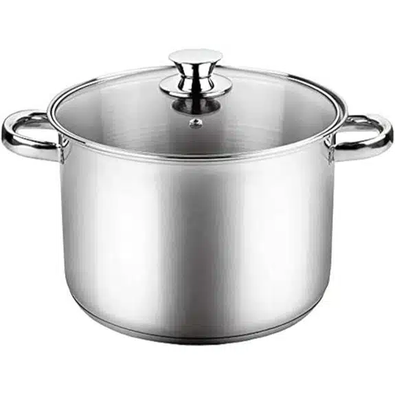 7 Best Kochtöpfe für Kartoffeln, die jede Küche braucht 3 VIER - OI16 Edelstahltopf aus 18/10 Edelstahl mit 16 cm Durchmesser x 16 cm Höhe