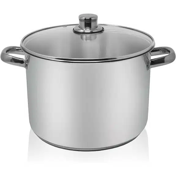 Die 5 besten Gastro-Kochtöpfe, die professionelles Kochen zum Kinderspiel machen 5 Karl Kruger Purpose Edelstahl-Topf 12 l Silber 12 Liter